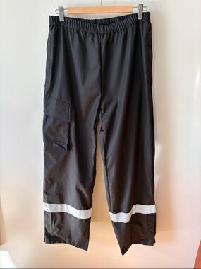 Unisync Waterproof Reflective Cargo Pants Black Size Medium